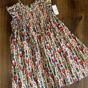 Pink Chicken Multicolor Nutcracker Kids Dress